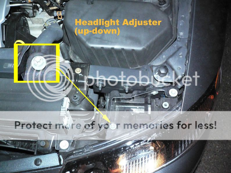 2005 Ford f150 headlight adjustment